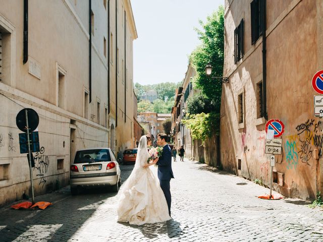 Emerald and James's Wedding in Rome, Rome 9