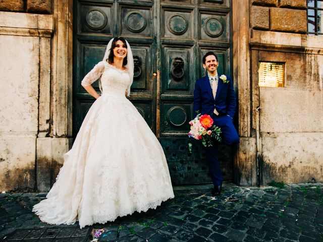 Emerald and James's Wedding in Rome, Rome 11