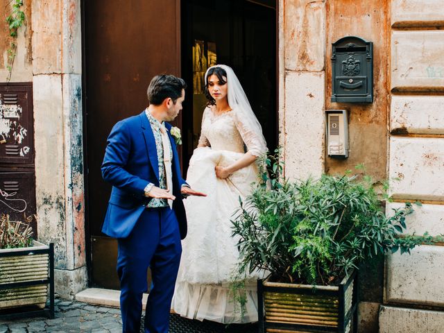 Emerald and James's Wedding in Rome, Rome 14