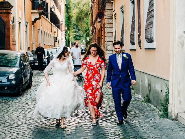 Emerald and James's Wedding in Rome, Rome 17