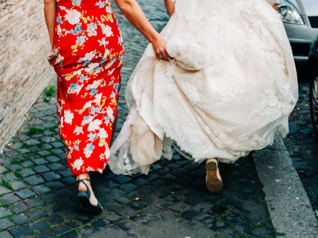 Emerald and James's Wedding in Rome, Rome 18