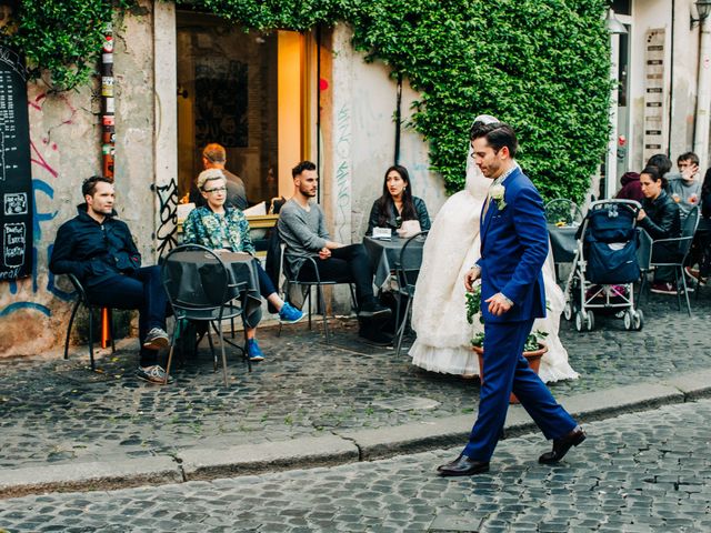 Emerald and James's Wedding in Rome, Rome 19
