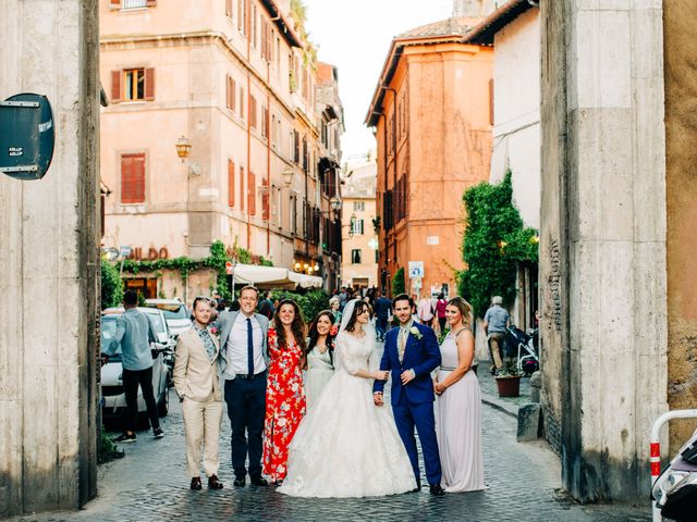 Emerald and James's Wedding in Rome, Rome 23