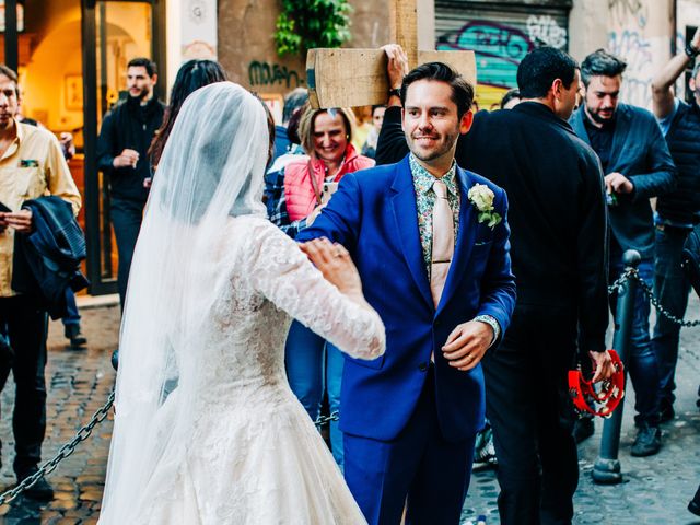 Emerald and James's Wedding in Rome, Rome 25
