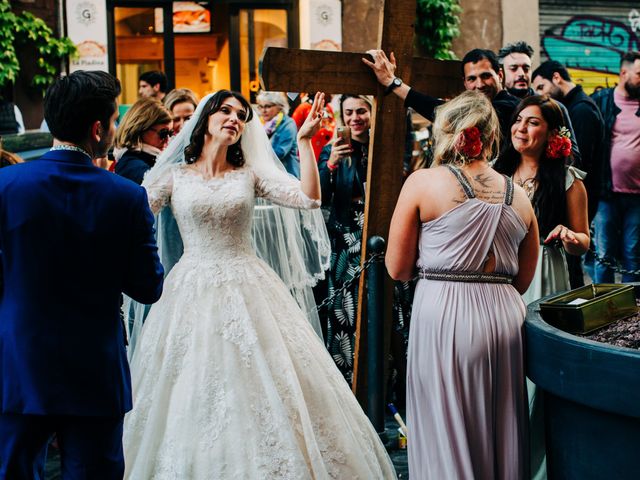 Emerald and James's Wedding in Rome, Rome 28