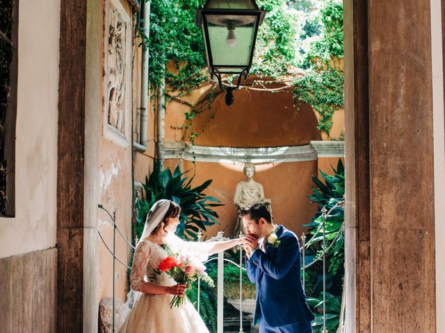 Emerald and James's Wedding in Rome, Rome 45