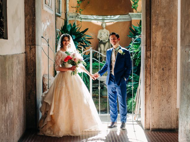 Emerald and James's Wedding in Rome, Rome 46