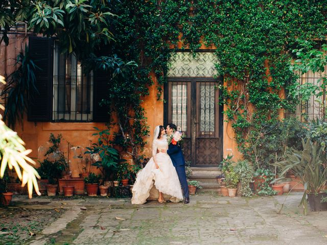 Emerald and James's Wedding in Rome, Rome 47