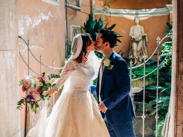 Emerald and James's Wedding in Rome, Rome 49