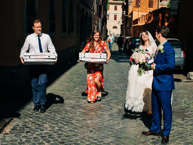 Emerald and James's Wedding in Rome, Rome 56
