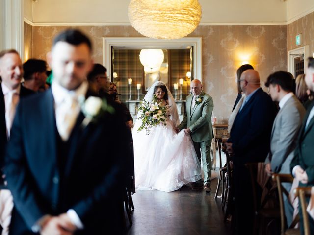 Jared and Hayley's Wedding in Settle, North Yorkshire 21