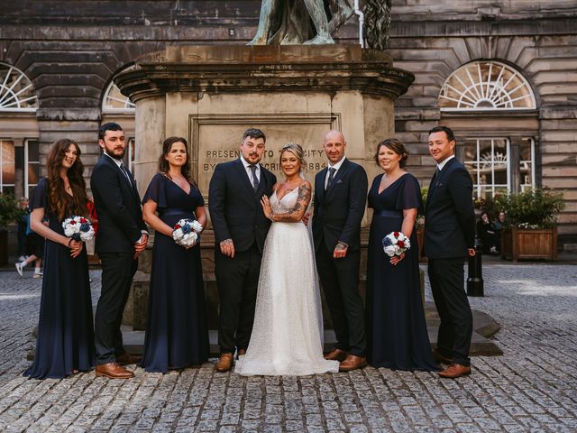 George and Emma&apos;s Wedding in Edinburgh, Lothian &amp; Borders 28