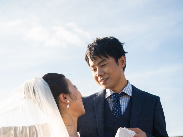 Mrs Wang and Mr Wang's Wedding in London Bridge, East Central London 5