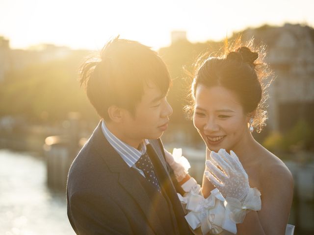 Mrs Wang and Mr Wang's Wedding in London Bridge, East Central London 29