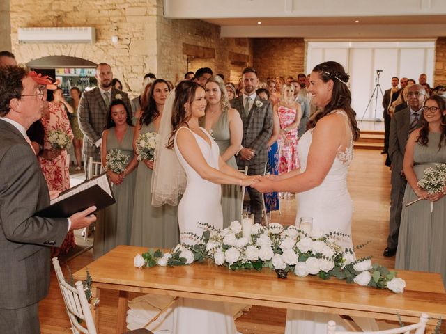 Liv and Kat&apos;s Wedding in Tetbury, Gloucestershire 20