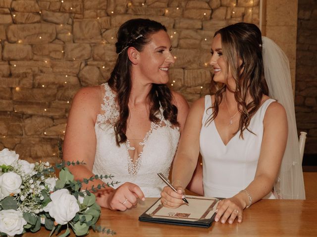 Liv and Kat&apos;s Wedding in Tetbury, Gloucestershire 28