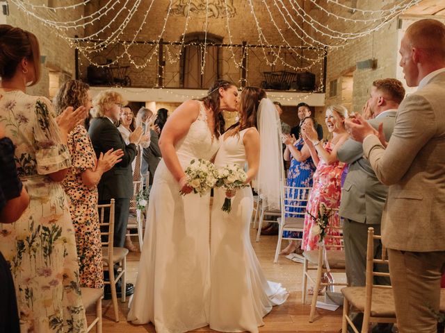Liv and Kat&apos;s Wedding in Tetbury, Gloucestershire 30
