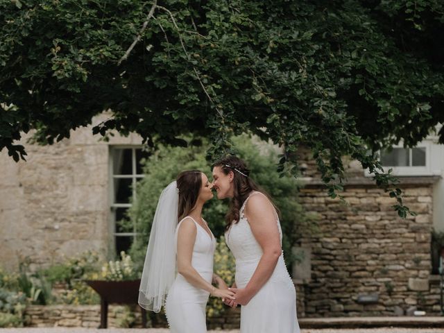 Liv and Kat&apos;s Wedding in Tetbury, Gloucestershire 42