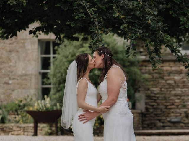 Liv and Kat&apos;s Wedding in Tetbury, Gloucestershire 43