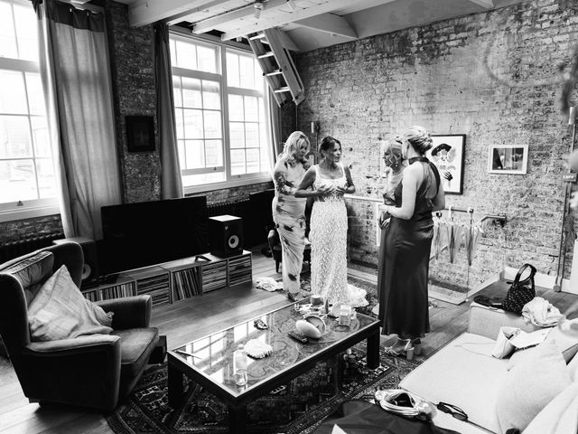 Mark and Paradine's Wedding in Hackney, East London 6