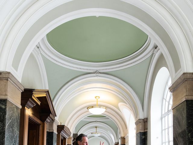 Mark and Paradine's Wedding in Hackney, East London 14