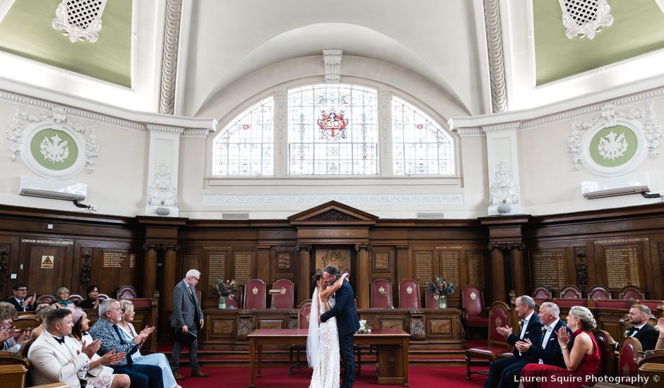 Mark and Paradine's Wedding in Hackney, East London
