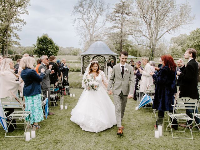 Jack and Laila&apos;s Wedding in Longstowe, Cambridgeshire 16