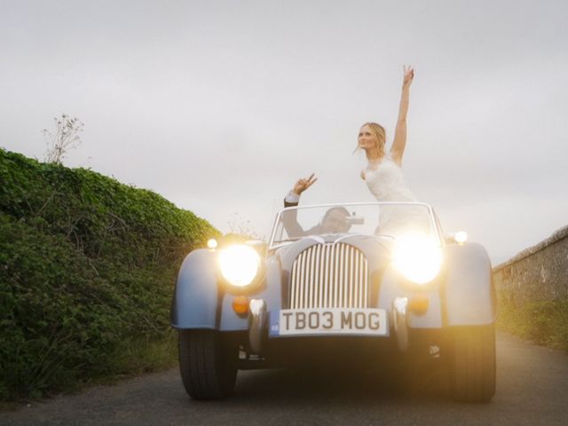 Becky and Raz&apos;s Wedding in Penzance, Cornwall 16