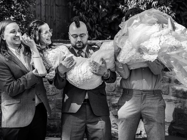 Matthew and Vicky&apos;s Wedding in Fence, Lancashire 9