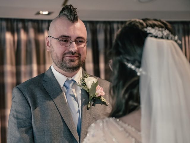 Matthew and Vicky&apos;s Wedding in Fence, Lancashire 18