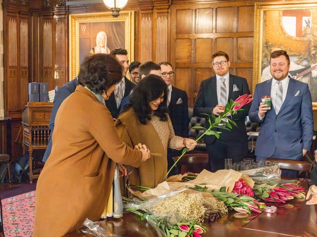 Rhea and Jared's Wedding in City of London, East Central London 6