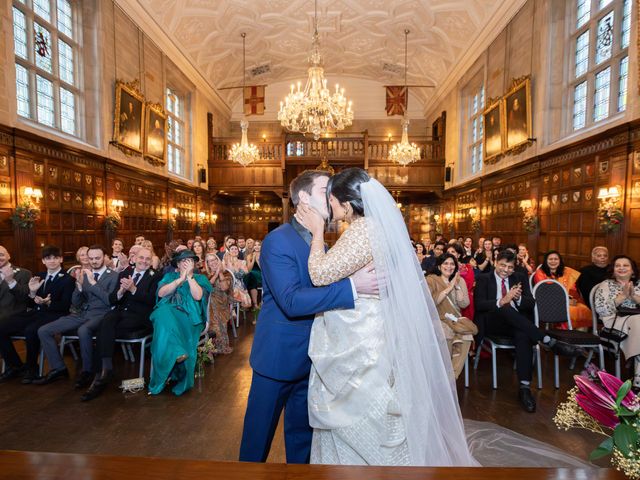 Rhea and Jared's Wedding in City of London, East Central London 28