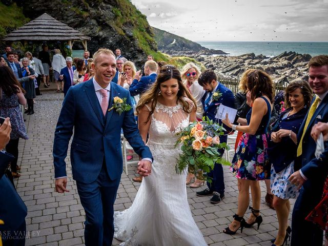 Kim and Karl's Wedding in Ilfracombe, Devon 19