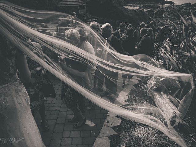 Kim and Karl's Wedding in Ilfracombe, Devon 21