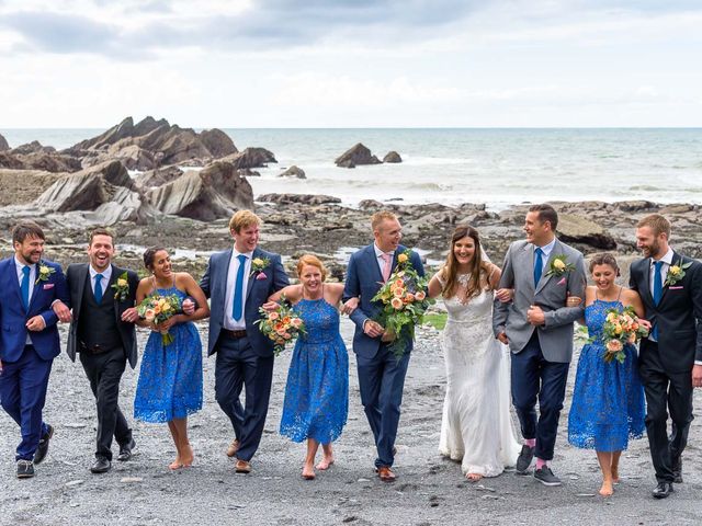 Kim and Karl's Wedding in Ilfracombe, Devon 26