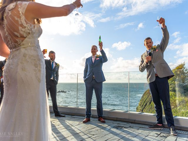 Kim and Karl's Wedding in Ilfracombe, Devon 27