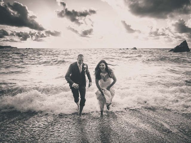 Kim and Karl's Wedding in Ilfracombe, Devon 32