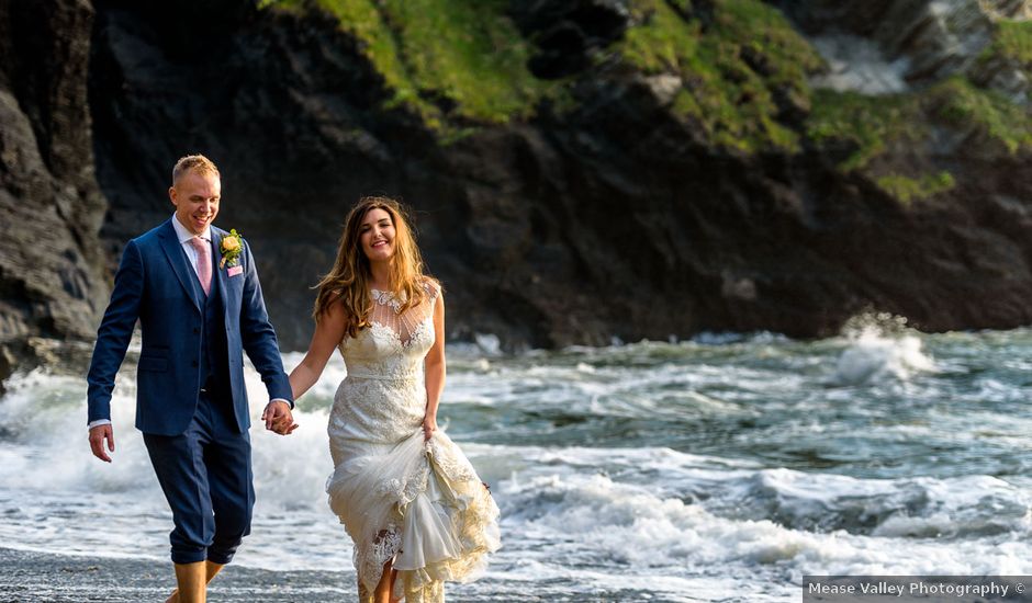 Kim and Karl's Wedding in Ilfracombe, Devon