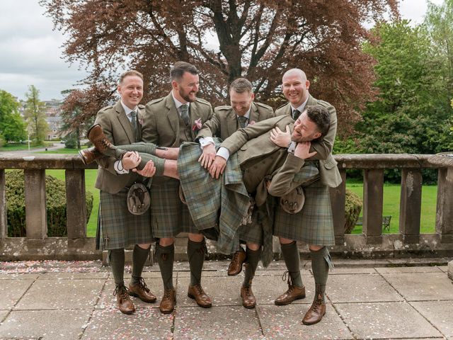 Chris and Kayleigh's Wedding in Clackmannanshire Alloa, Central &amp; Glasgow 8