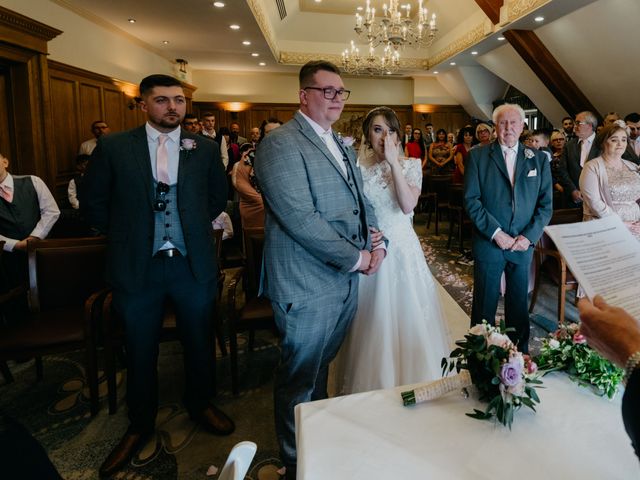 Annelie and Bradley&apos;s Wedding in Lower Beeding, West Sussex 15