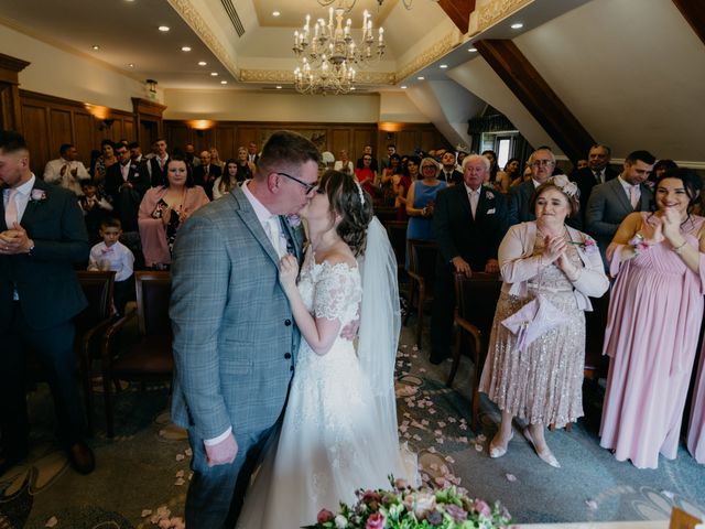 Annelie and Bradley&apos;s Wedding in Lower Beeding, West Sussex 19