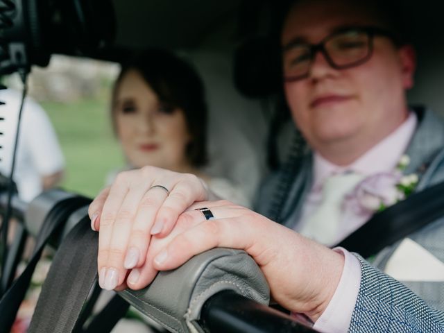 Annelie and Bradley&apos;s Wedding in Lower Beeding, West Sussex 25
