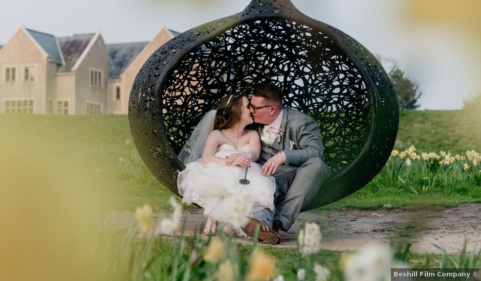 Annelie and Bradley's Wedding in Lower Beeding, West Sussex