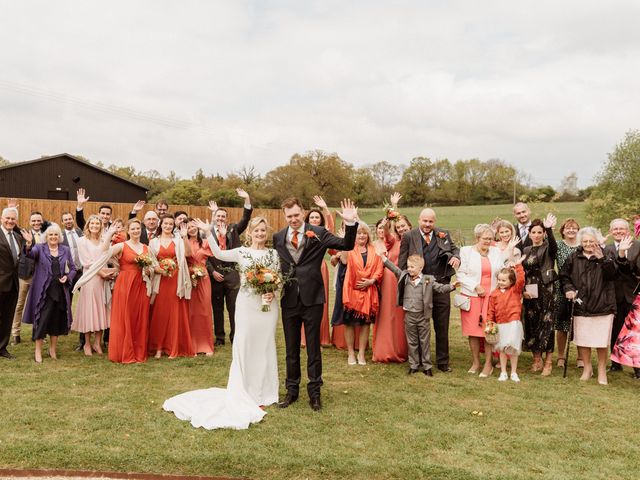 Alex and Alex&apos;s Wedding in Silchester, Hampshire 30