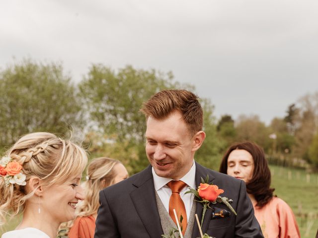 Alex and Alex&apos;s Wedding in Silchester, Hampshire 31