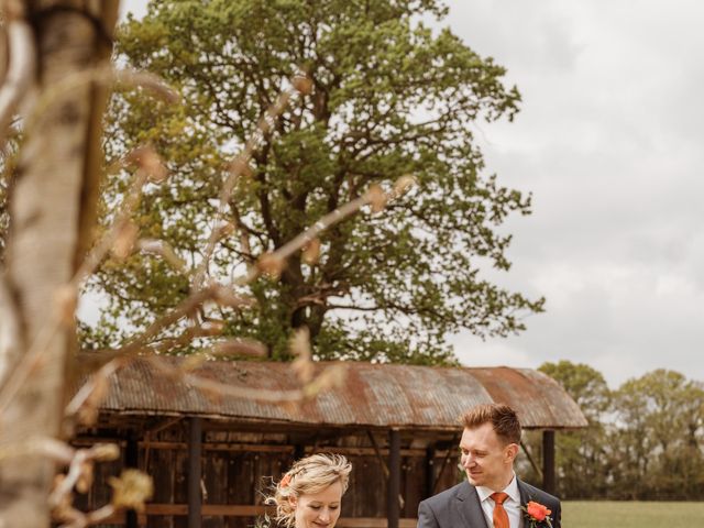 Alex and Alex&apos;s Wedding in Silchester, Hampshire 42