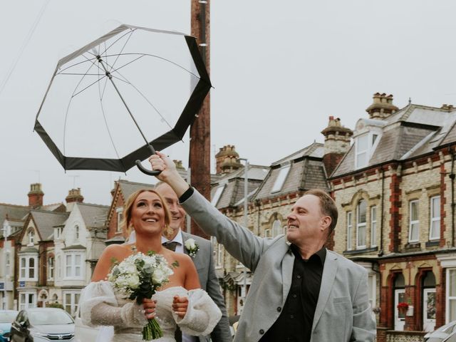 Alex and Amber's Wedding in Bridlington, East Riding of Yorkshire 12