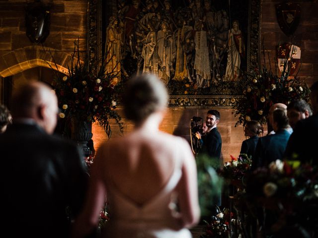 Callum and Helen&apos;s Wedding in Peckforton, Cheshire 30