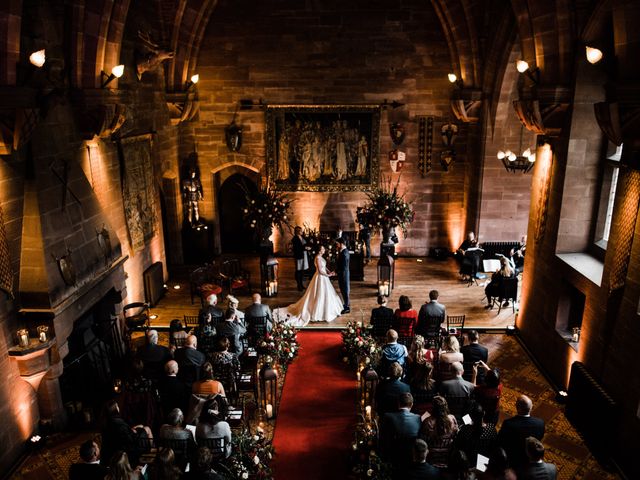 Callum and Helen&apos;s Wedding in Peckforton, Cheshire 33