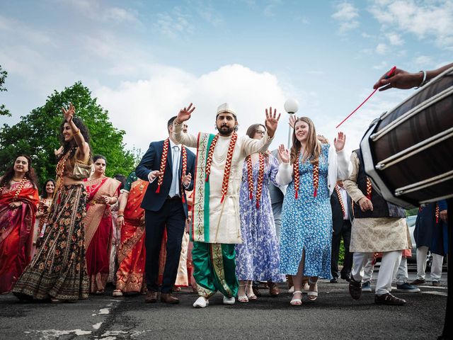Parth and Emily's Wedding in Cardiff, Cardiff 21